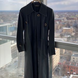 Vintage loewe leather duster